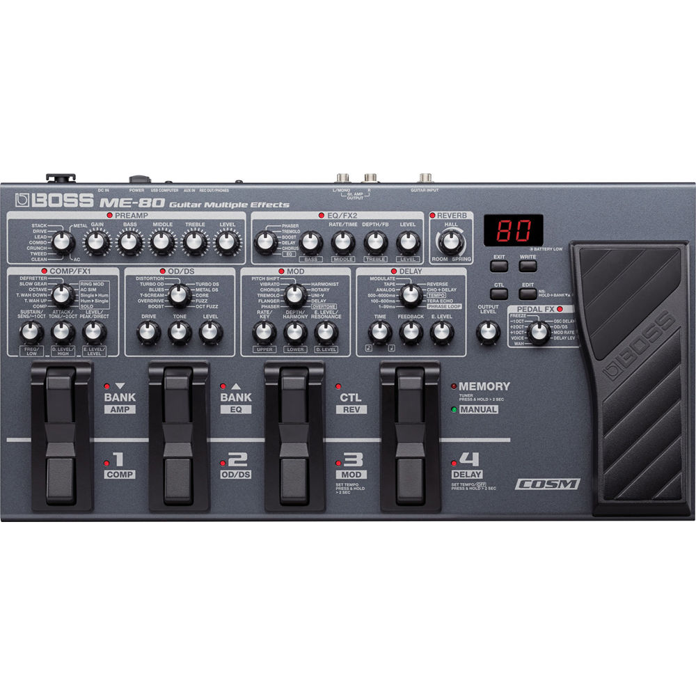 Boss ME-80 Guitar Multi-Effects Processor