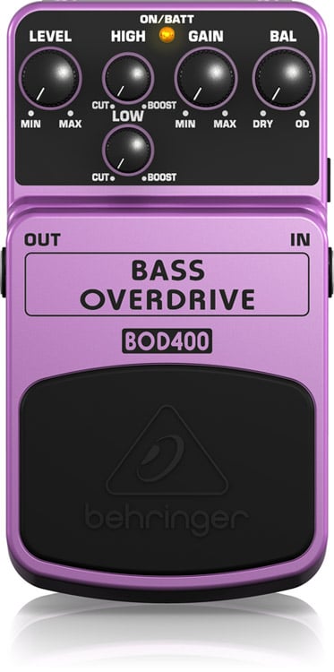 Behringer BOD400 Bass Overdrive Effects Pedal