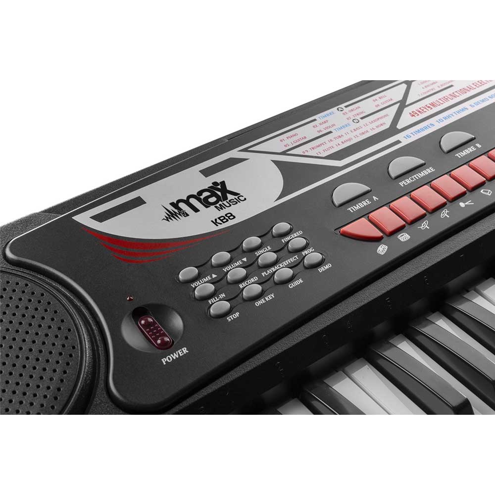 MAX KB8 49 Key Portable Electronic Keyboard