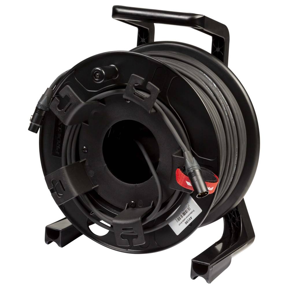 Proel Esoteric ESO290R100 Cable Drum with Microphone Cable - 100m