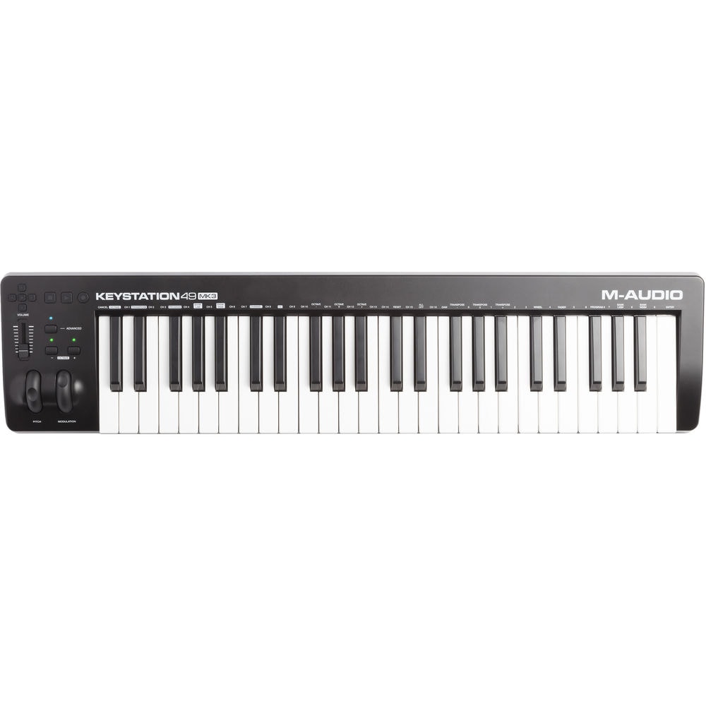 M-Audio Keystation 49 mk3 MIDI Keyboard 49 Key MK3
