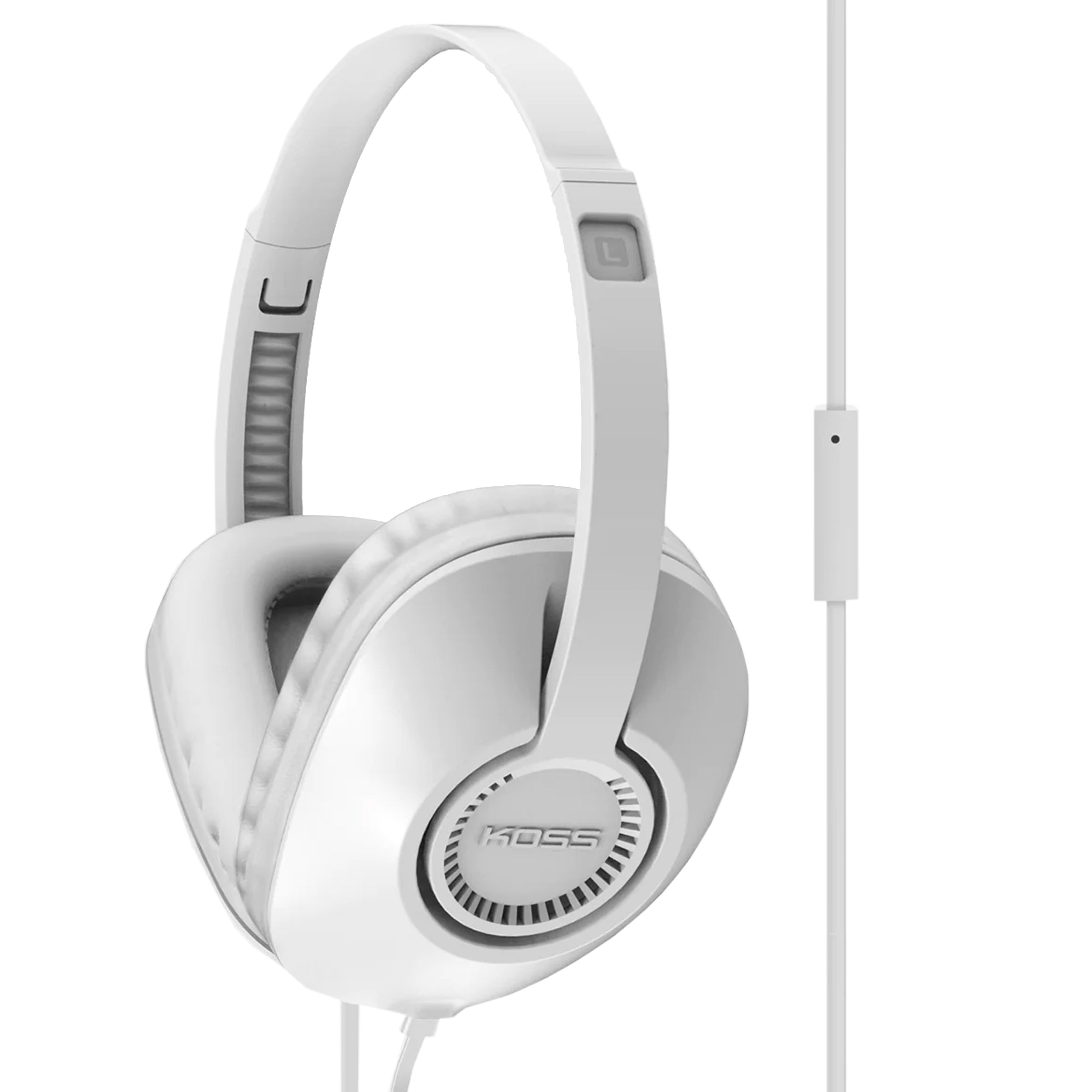 Koss UR23iW White Over Ear Headphones with Microphone