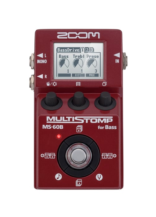 Zoom MS-60B MultiStomp Bass Guitar Pedal