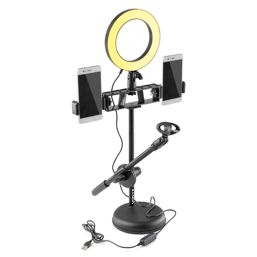 Vonyx RL20 Ringlamp - Ring Light with Tablestand