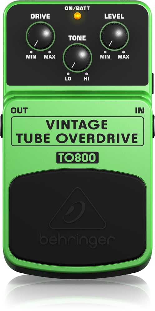 Behringer TO800 Vintage Tube Overdrive Pedal