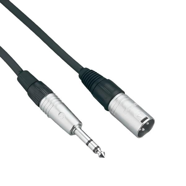 Connex XMJS-8 Balanced XLR Male to Jack Male Cable 8m