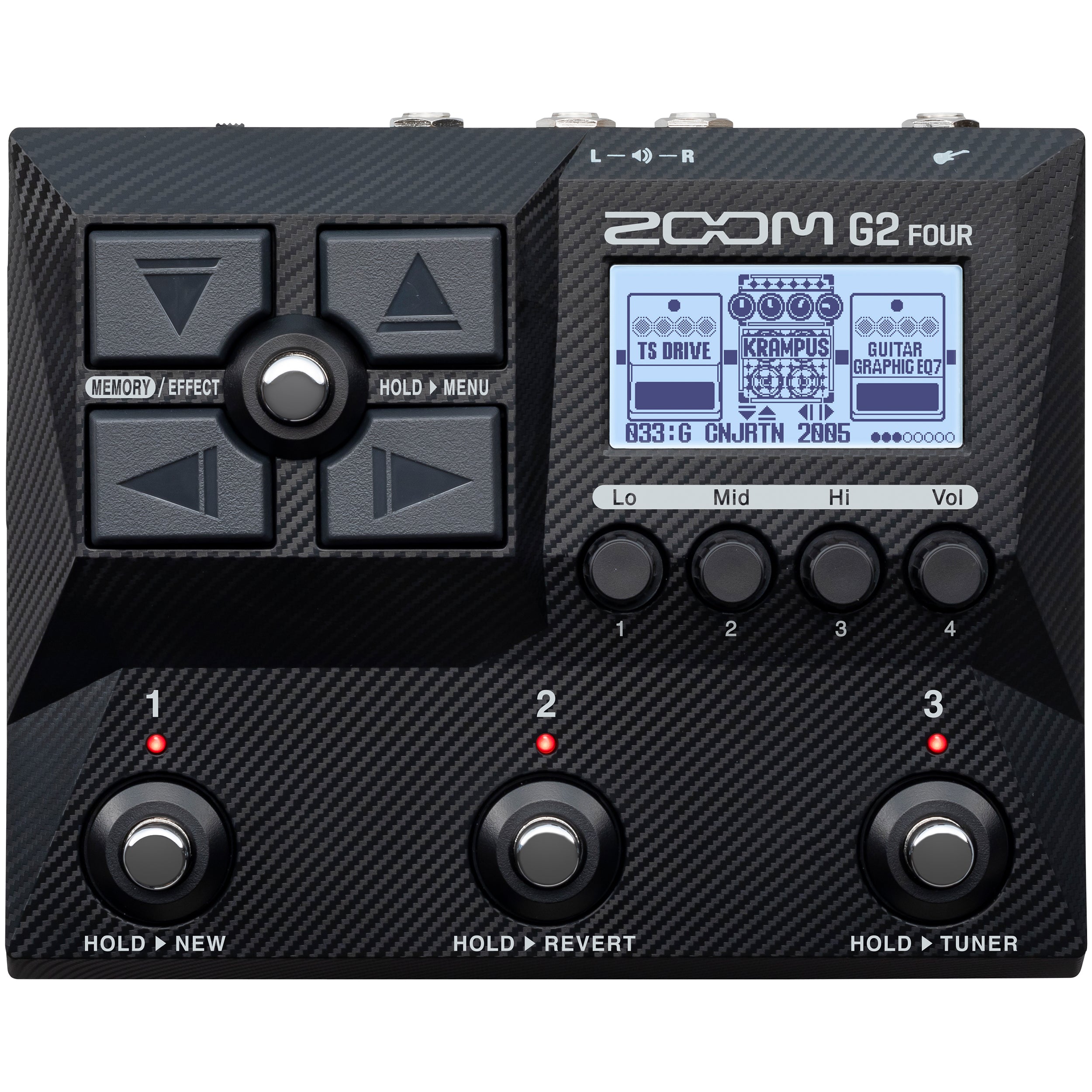 ZOOM G2 Four Guitar Multi-Effects Pedal