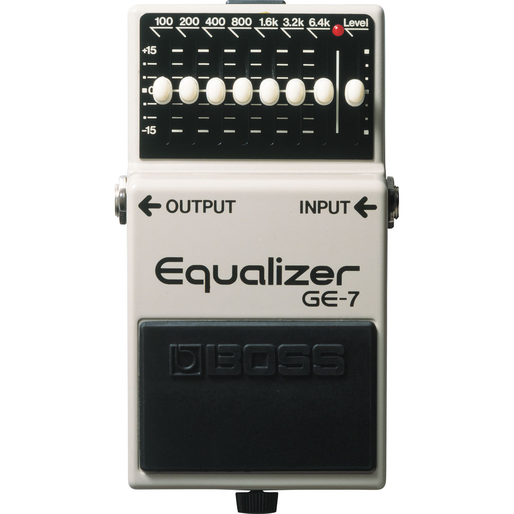 Boss GE-7 7-Band Graphic Equalizer Effects Pedal