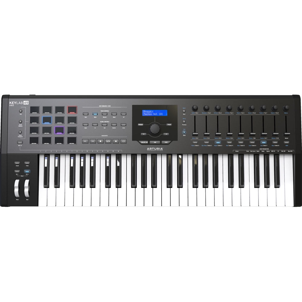 Arturia Keylab 49 mkII Black 49 Key MIDI Keyboard