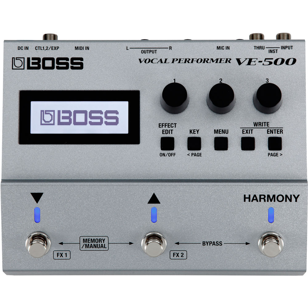 Boss VE-500 Vocal Performer Effects Stompbox
