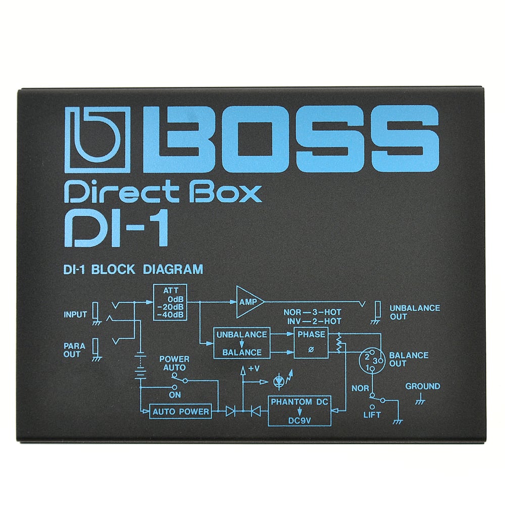 Boss DI-1  Active Direct Box