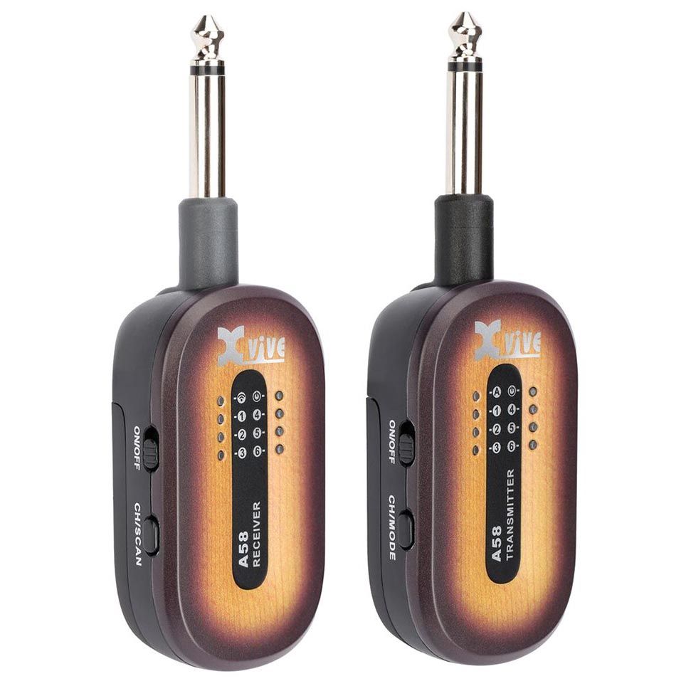 XVIVE A58 Guitar Wireless System - Sunburst