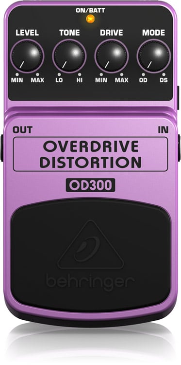 Behringer OD300 2-Channel Overdrive Effects Pedal