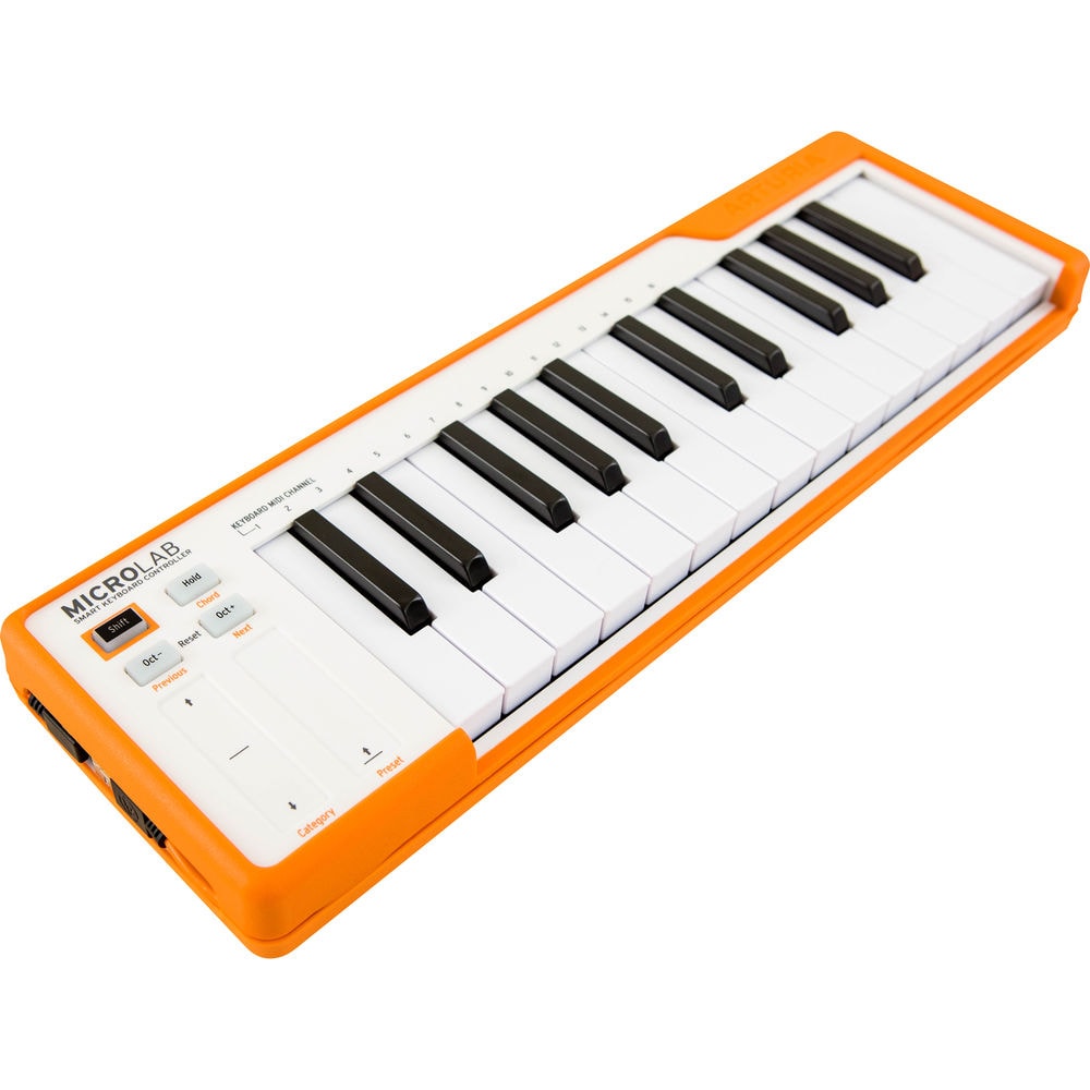 Arturia MICROLAB Keyboard Controller Orange