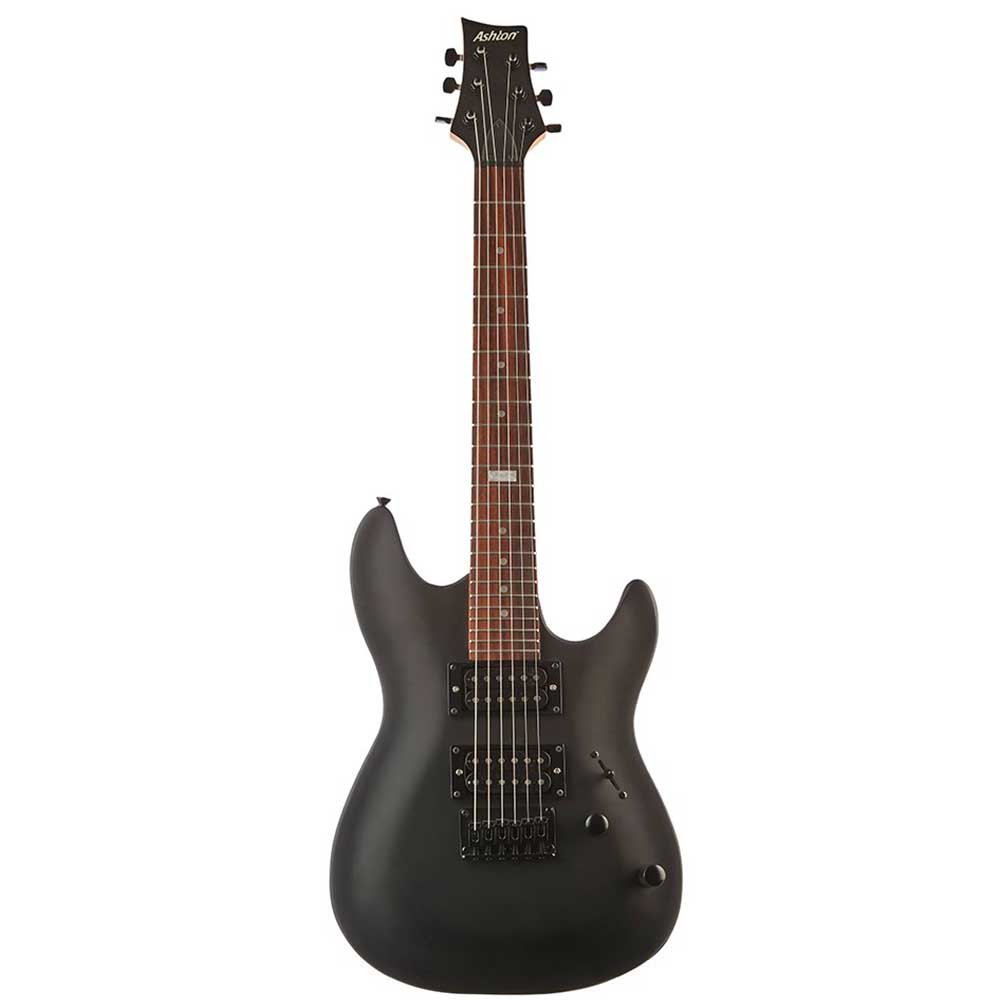 Ashton Joey Backstage Mini Guitar - Black