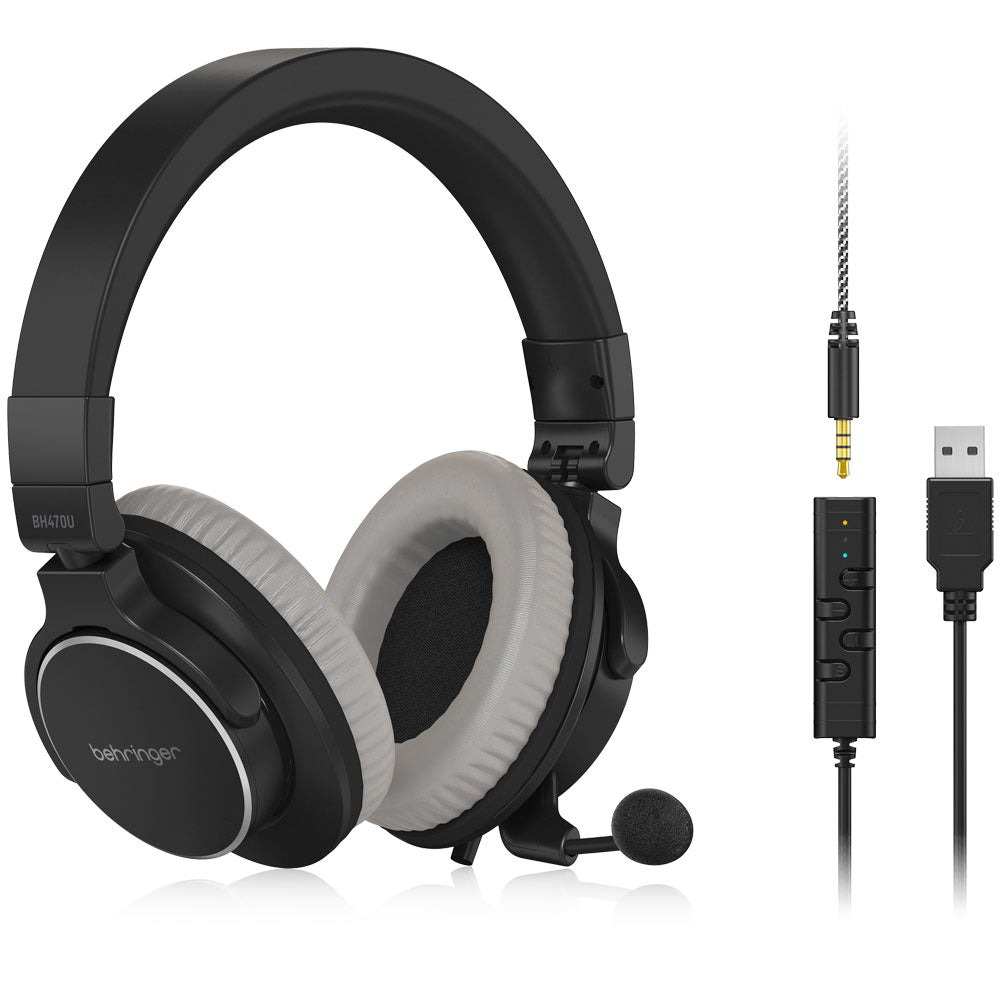 Behringer BH470U USB Headset - Headphones with Microphone
