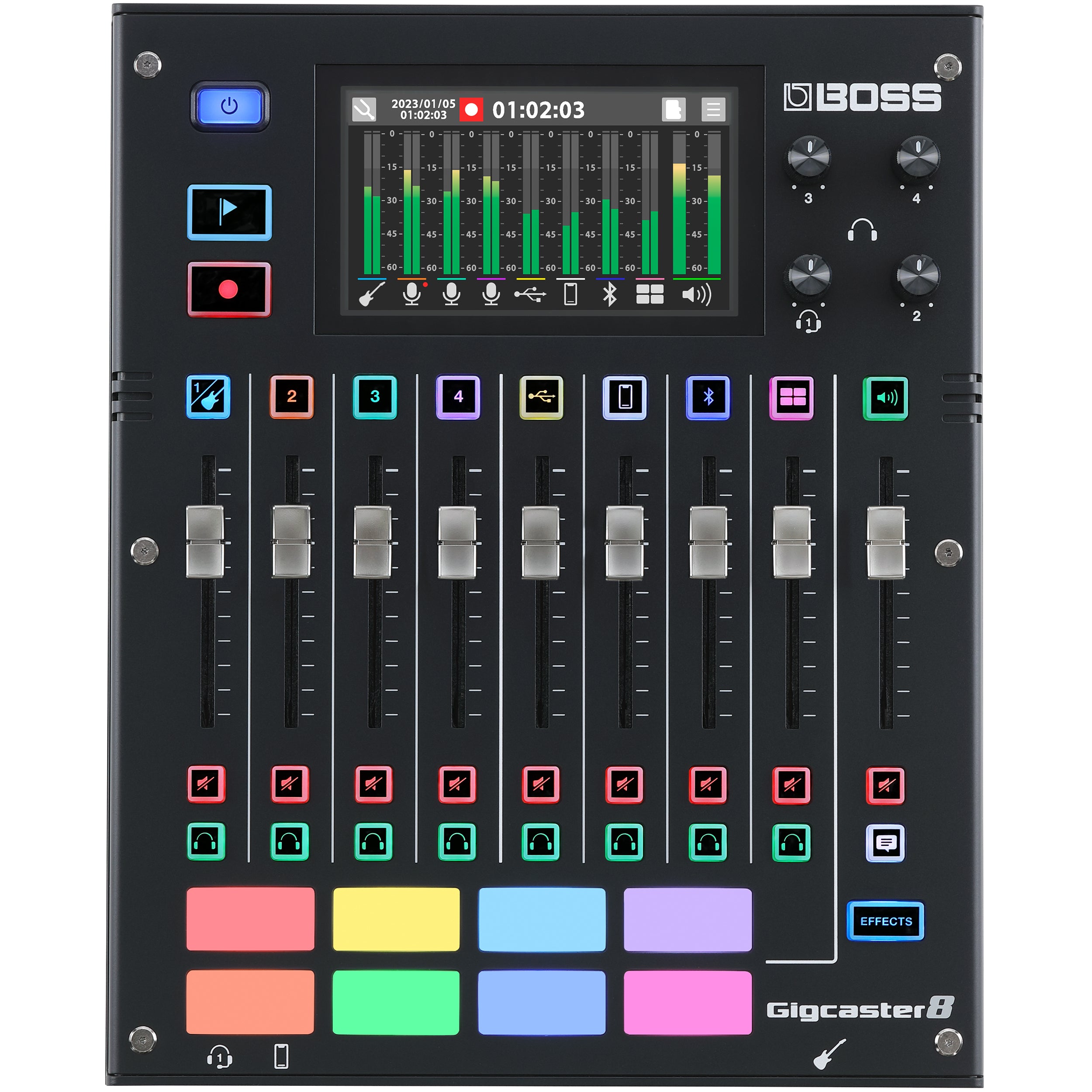 Boss GIGCASTER 8 Audio Streaming Mixer