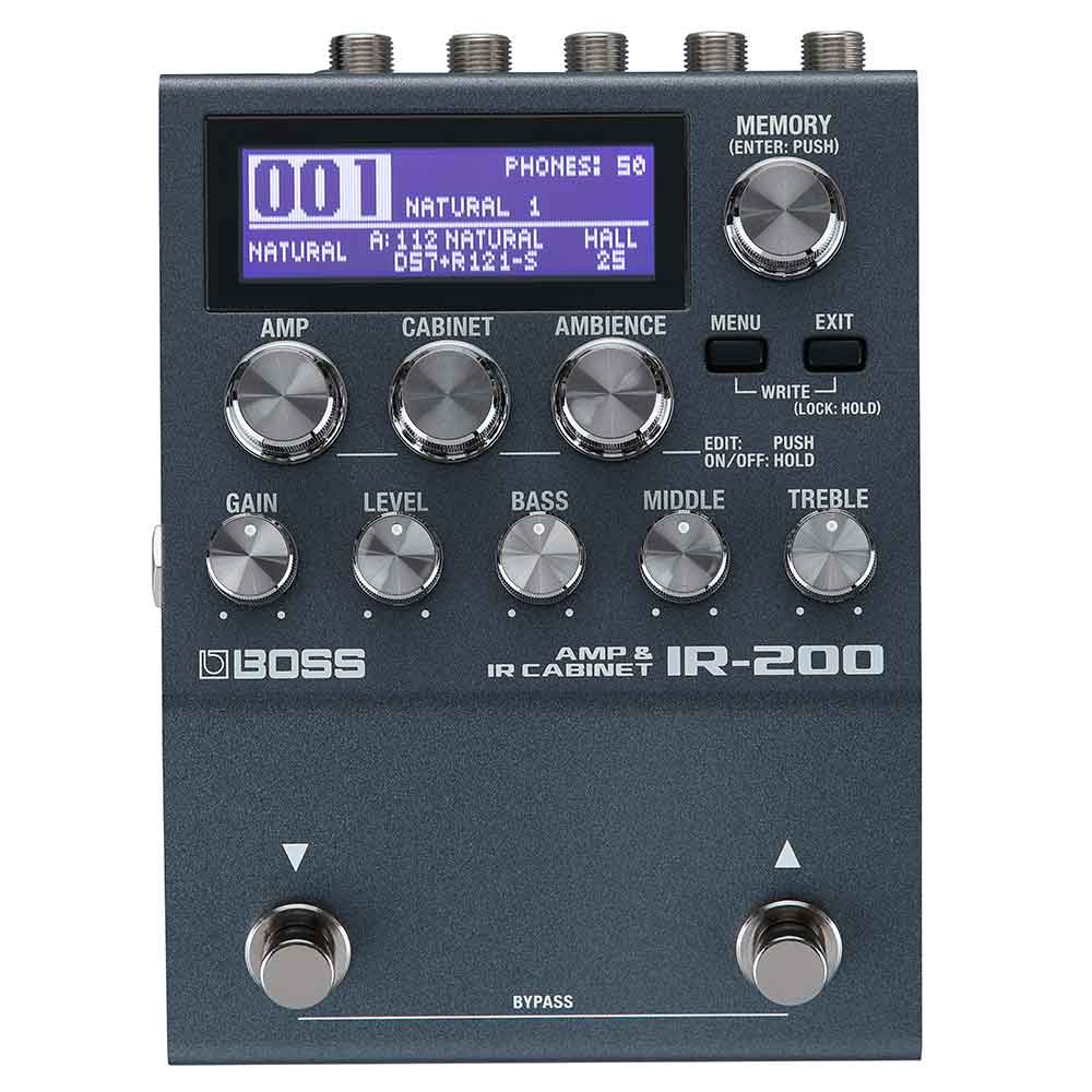 Boss IR-200 - Amp and IR Cabinet Pedal