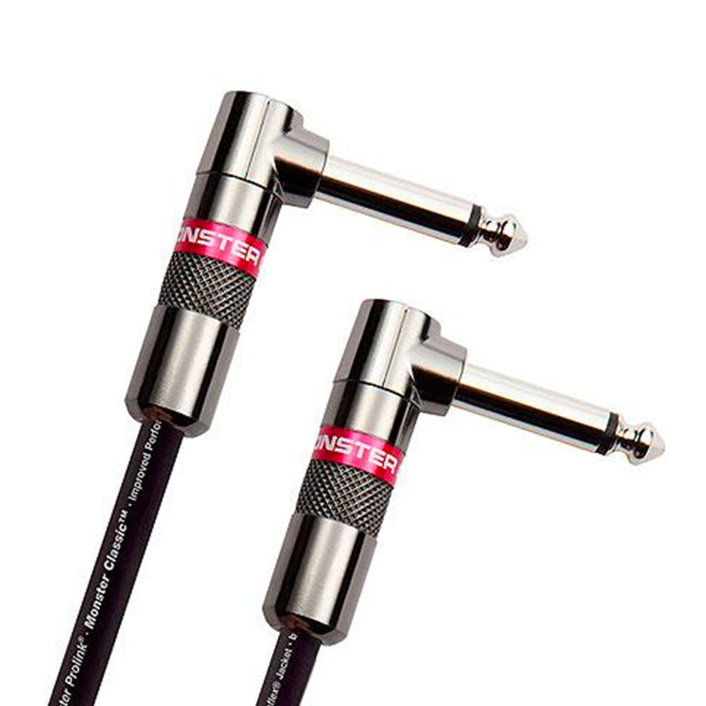 Monster CLAS-I-75  - Classic Instrument Cable Right Angle 8"