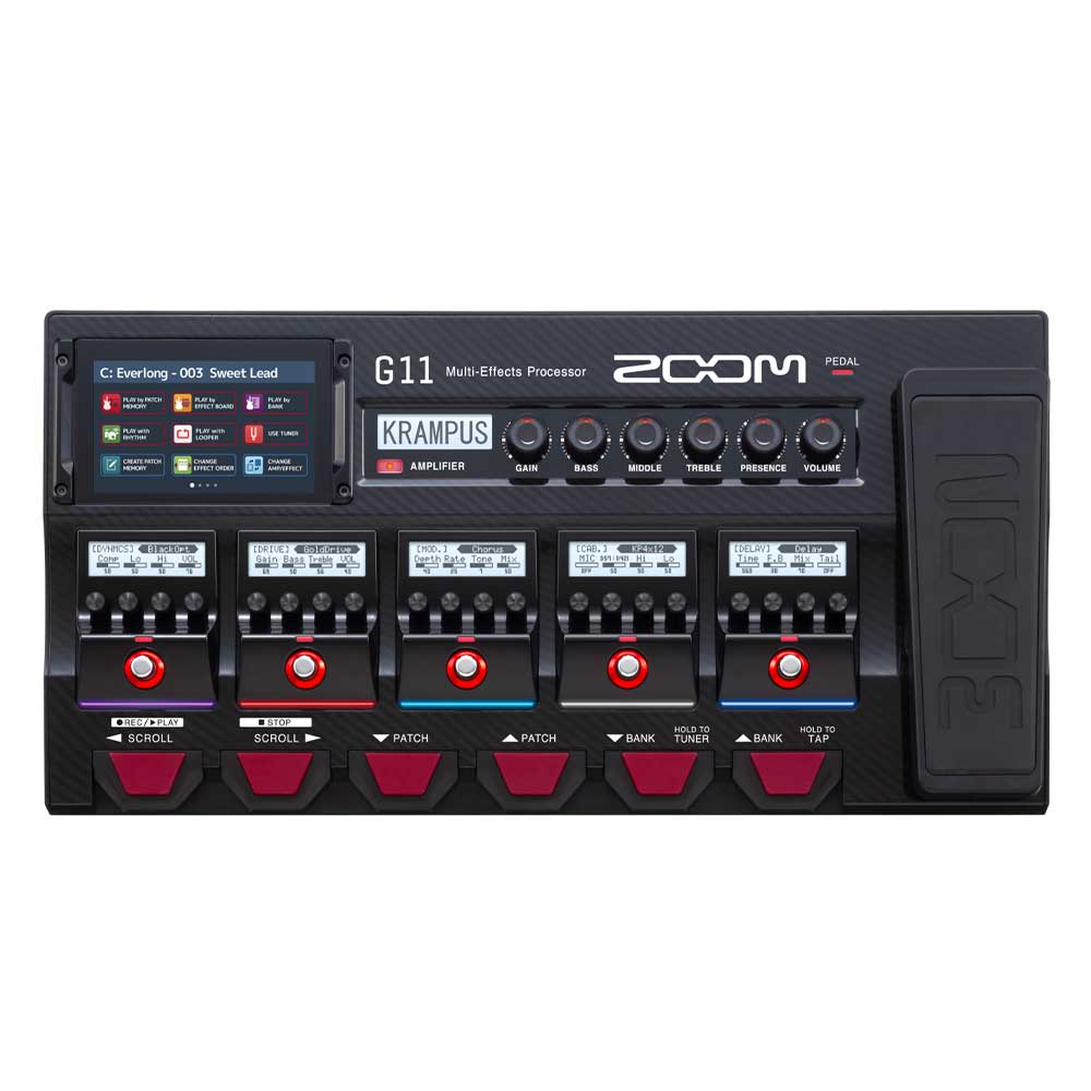 Zoom G11 Multi Effects Processor for Guitarists