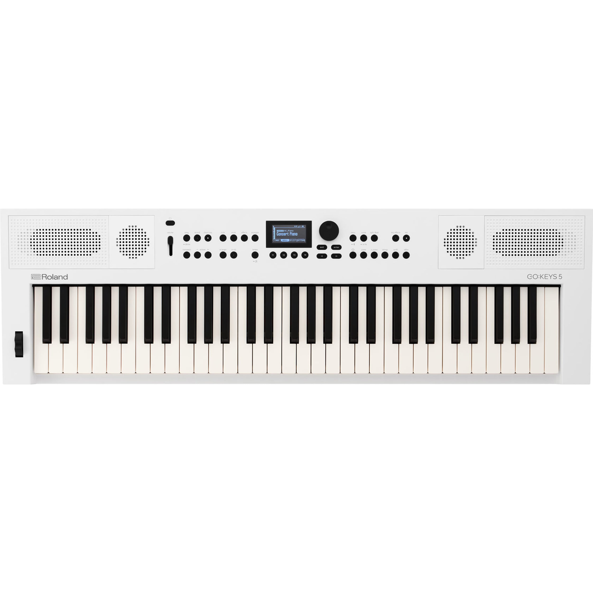 Roland GO:KEYS 5 White Music Creation Keyboard - 61 Key