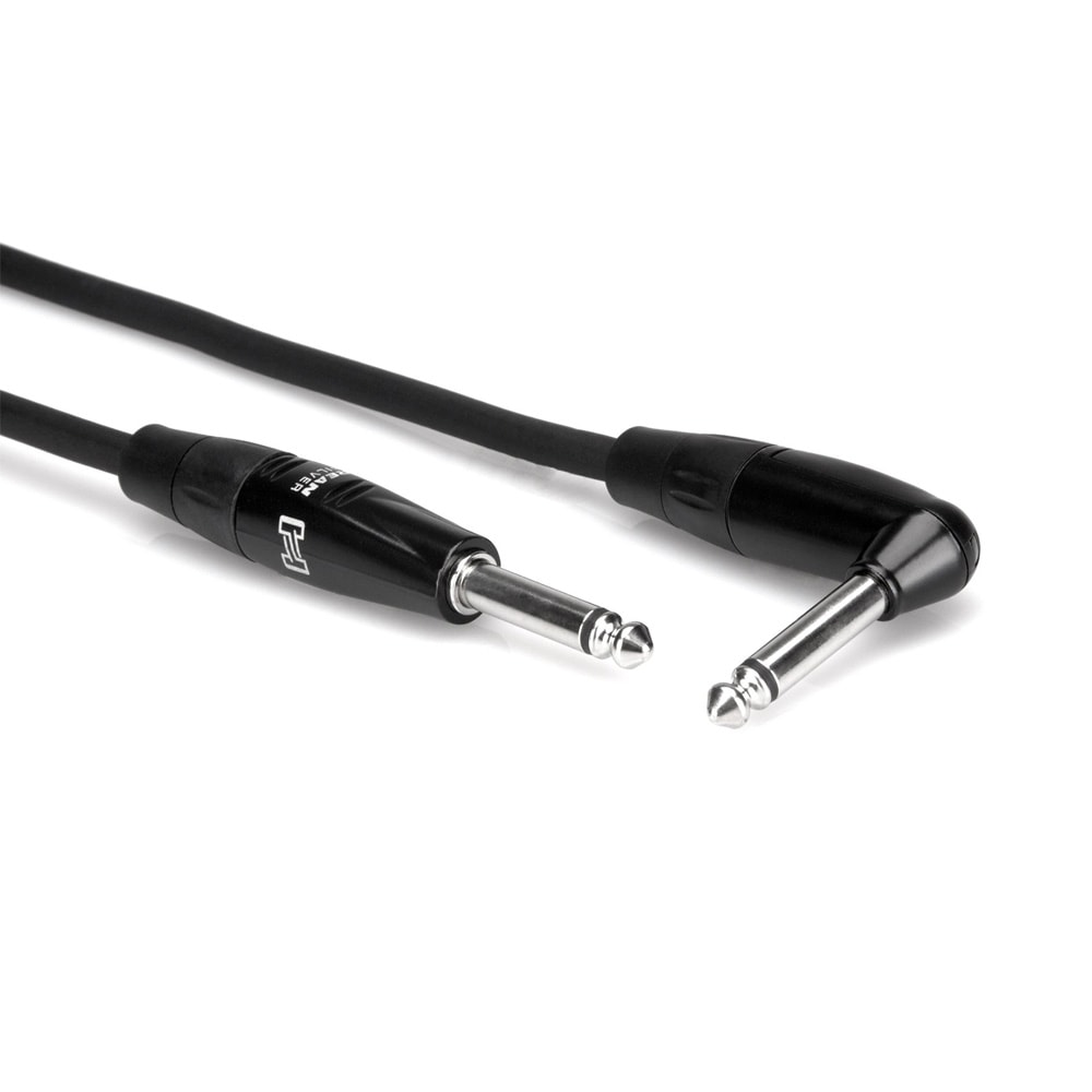 Hosa HGTR-025R Right Angle Pro Guitar Cable 25ft