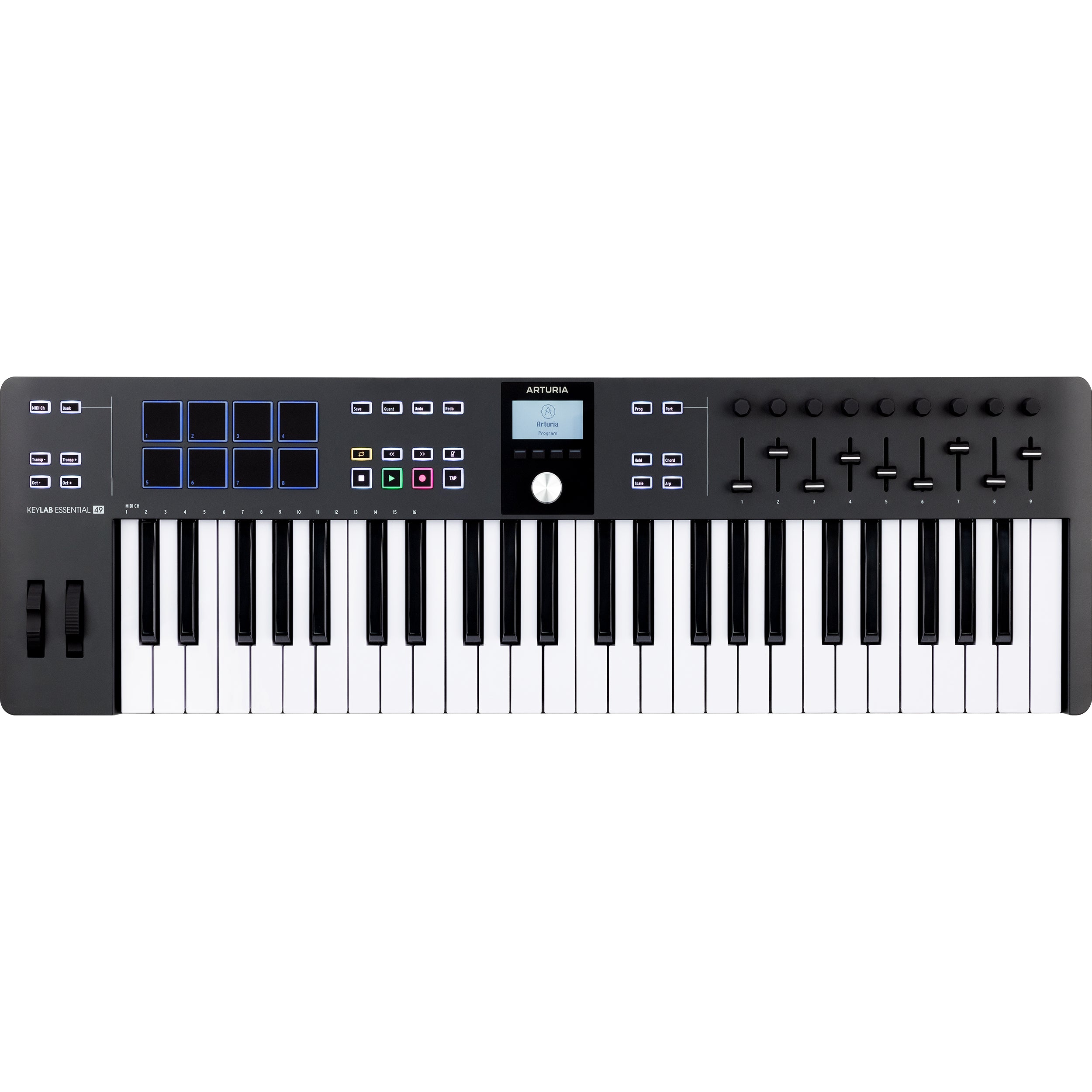 Arturia Keylab Essential MK3 49 Key Black MIDI Keyboard