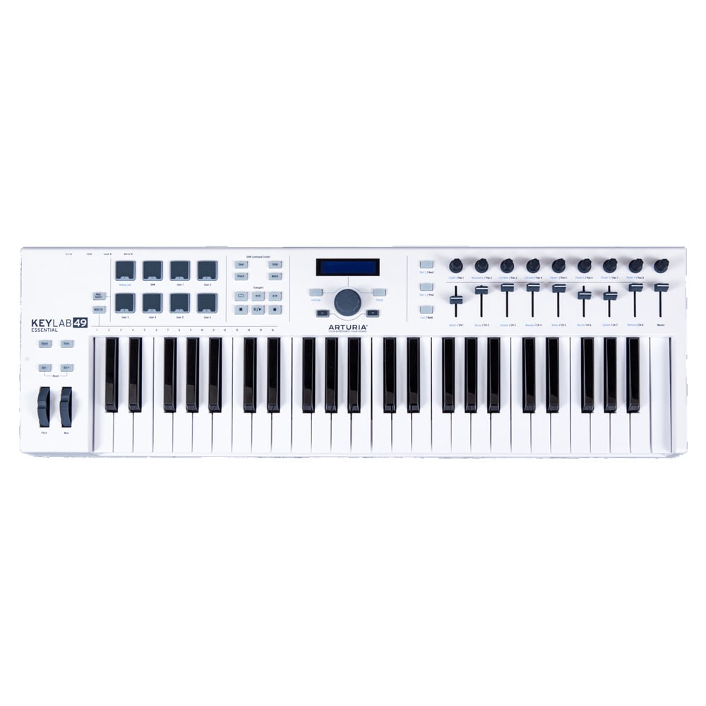 Arturia Keylab Essentials 49 Key MIDI Keyboard 8 Pads