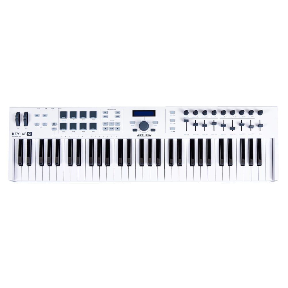 Arturia Keylab Essentials 61 Key MIDI Keyboard 8 Pads