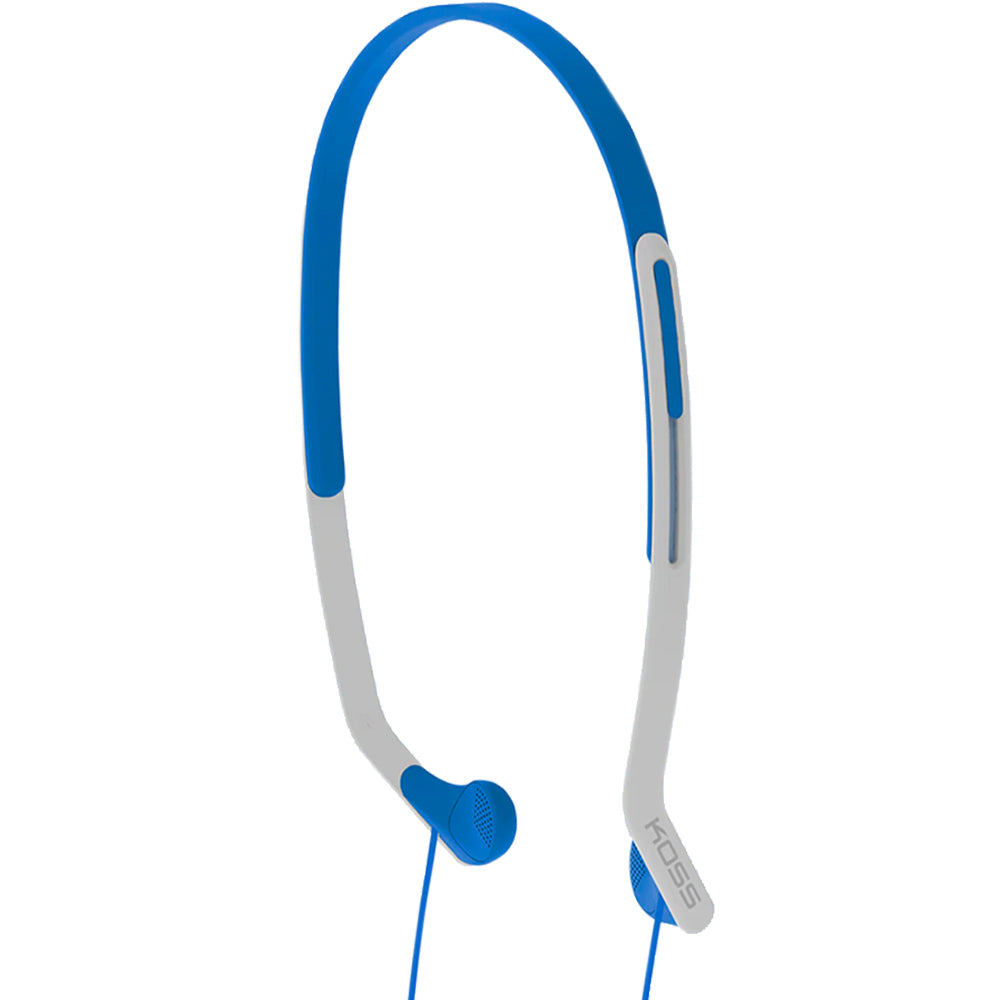 Koss KPH14B Blue Active On Ear Headband Headphones