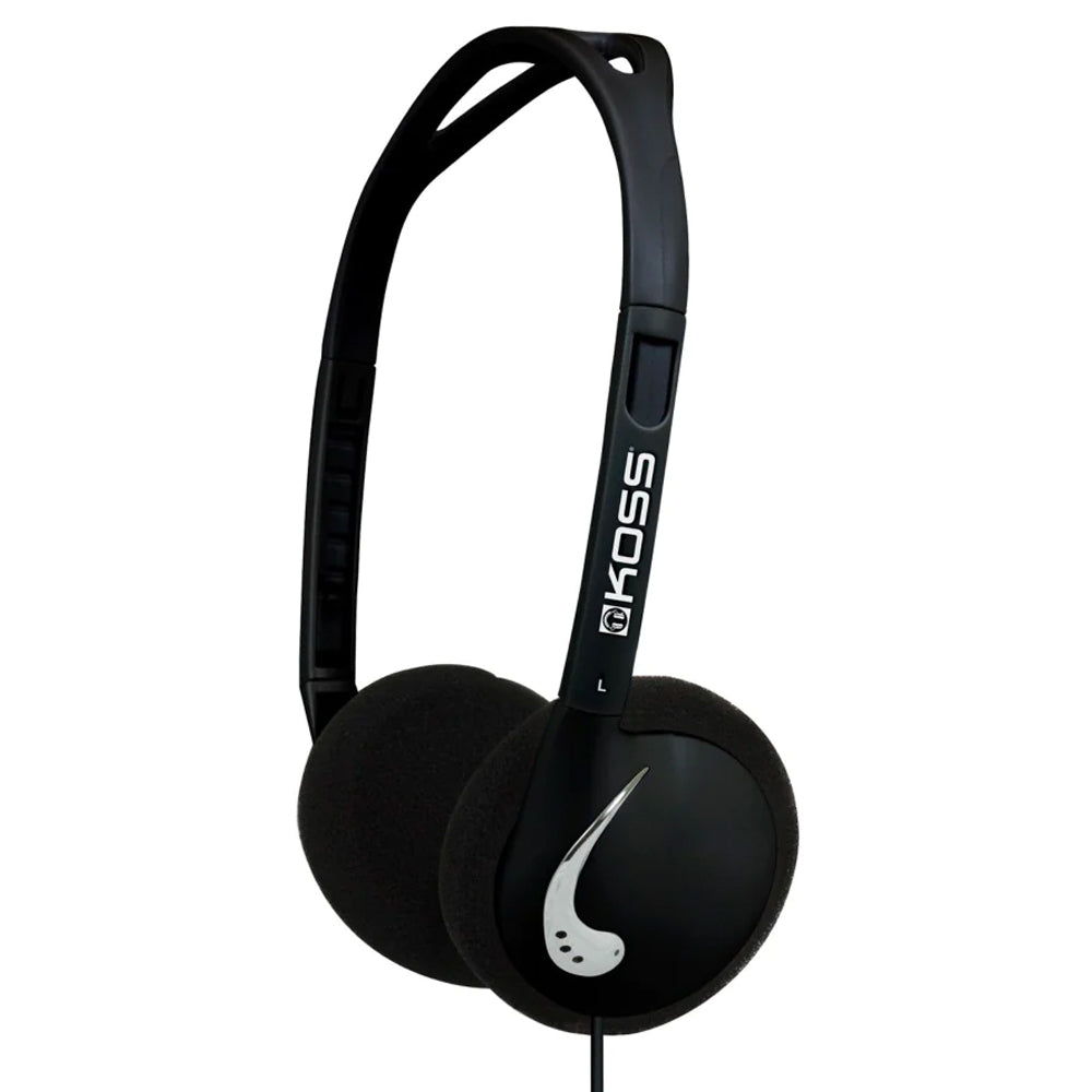 Koss KPH25K Lightweight Recovery K On Ear Headphones - Black