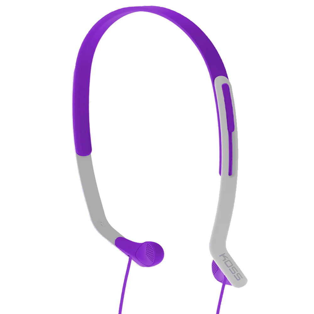 Koss KPH14V Violet Active On Ear Headband Headphones