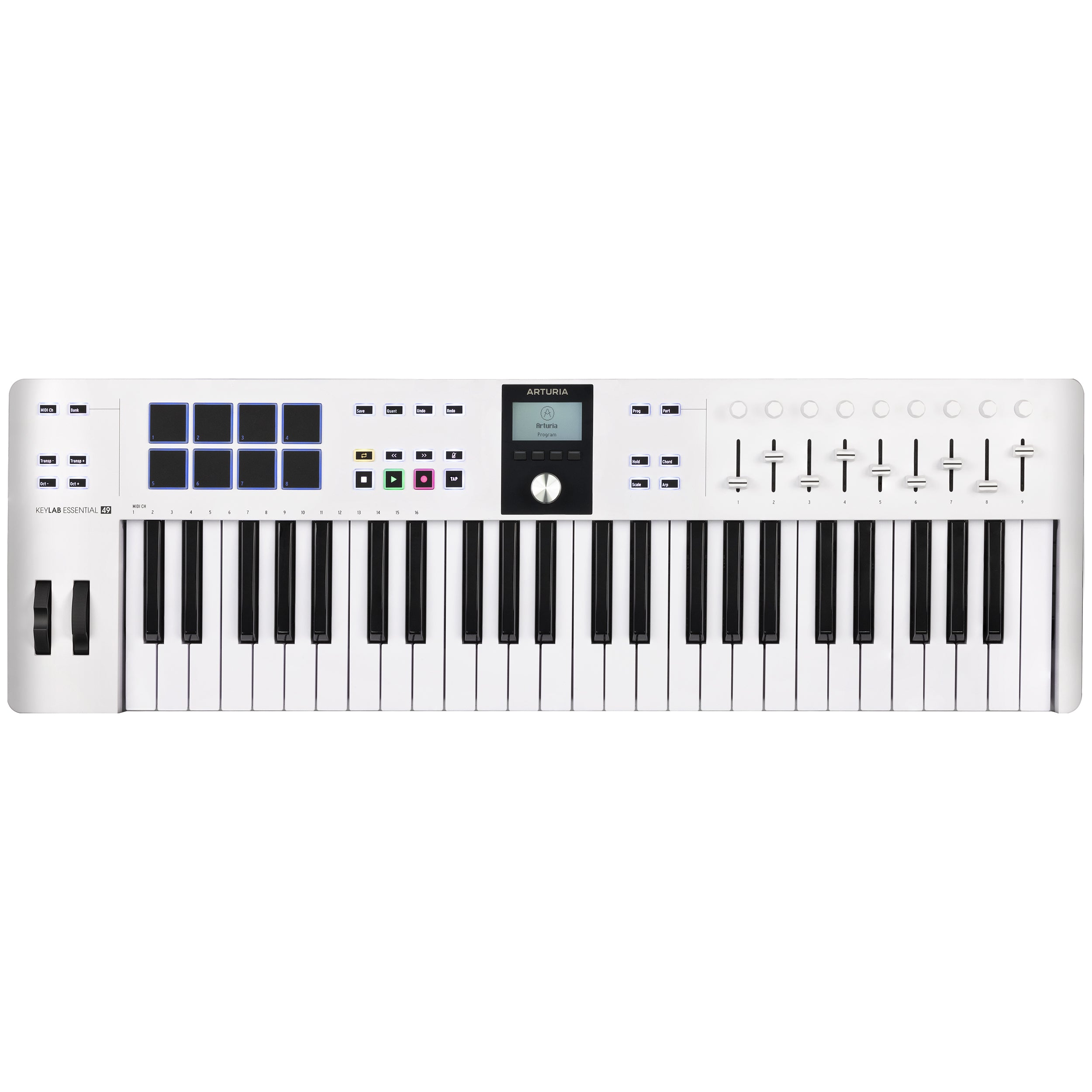 Arturia Keylab Essential MK3 49 Key White MIDI Keyboard