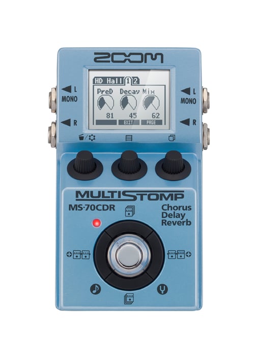 Zoom MS-70CDR MultiStomp Guitar and Bass Pedal