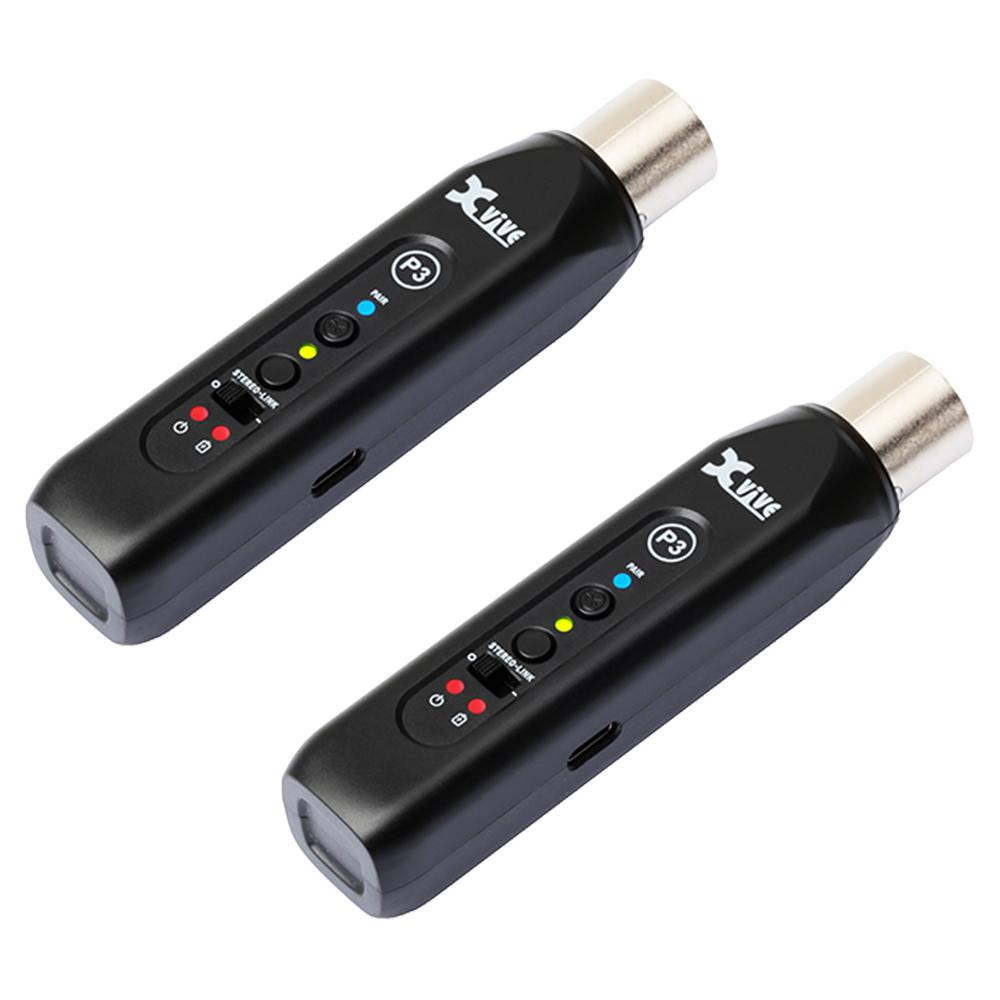 XVIVE P3D Bluetooth XLR Audio Receiver - Stereo Pair
