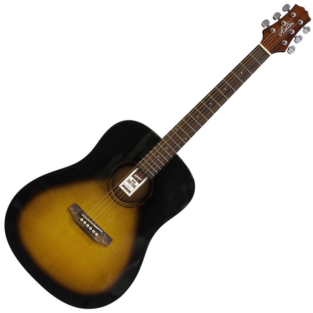 Ashton D20TSB Dreadnought Acoustic Guitar - Sunburst