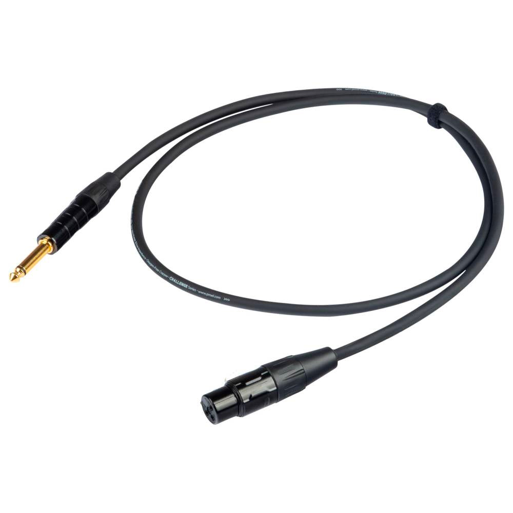 Proel Challenge CHL200LU10 Cable 6.3mm - 3P Female XLR 10m