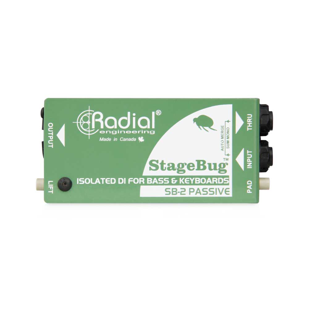 Radial StageBug SB-2 Isolated DI for Bass and Keyboards