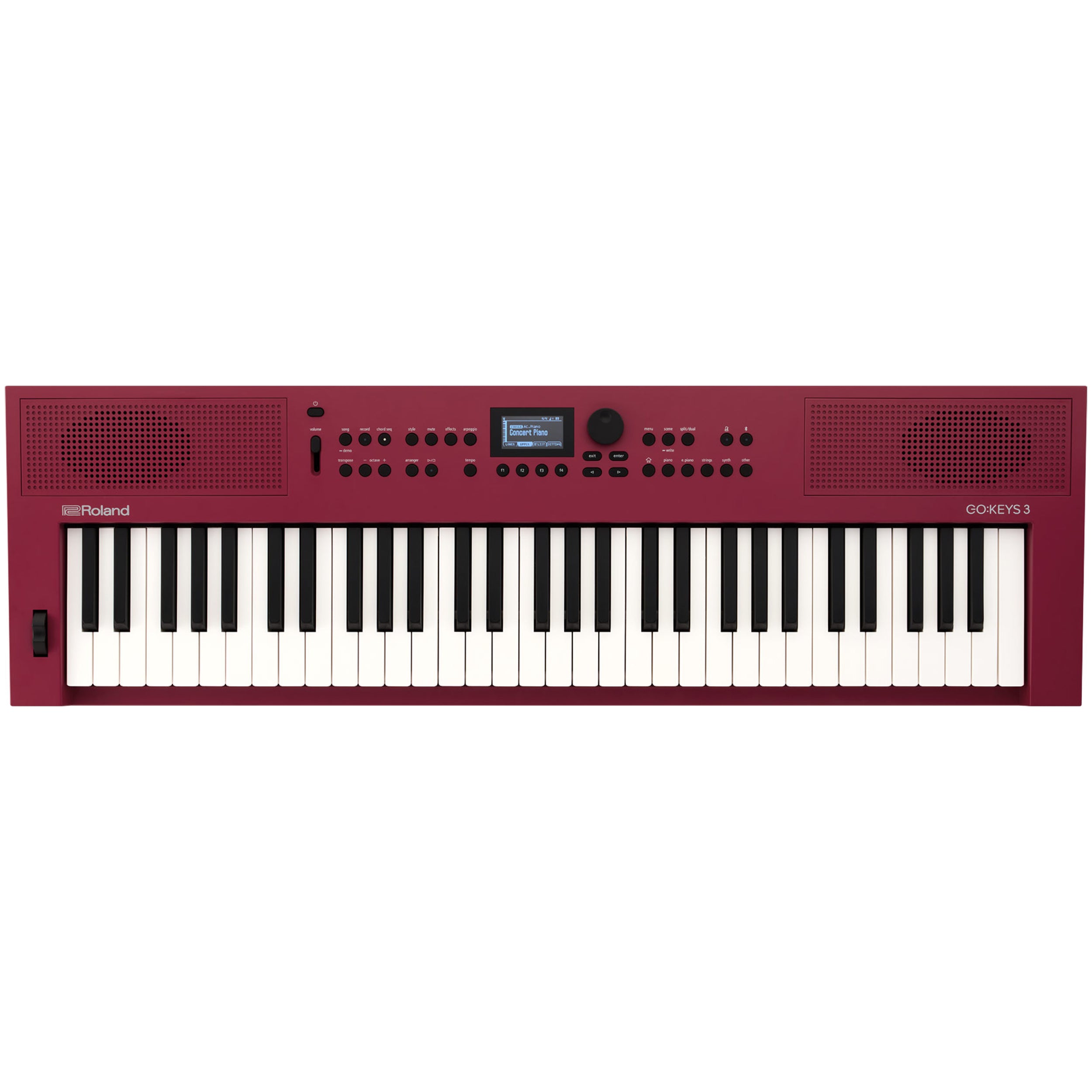 Roland GO:KEYS 3 Red Music Creation Keyboard - 61 Key
