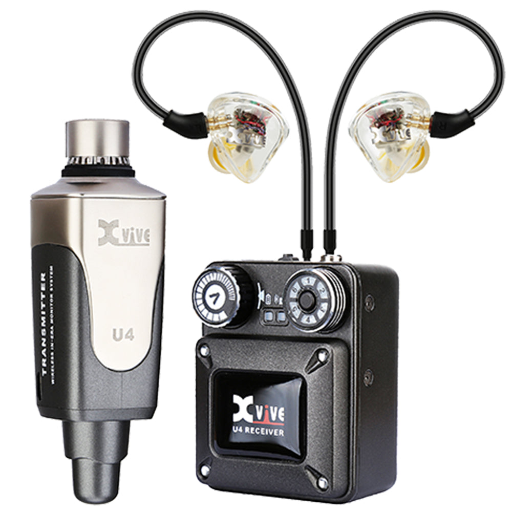 XVIVE U4T9 U4 In-Ear Monitor System with T9 Earphones